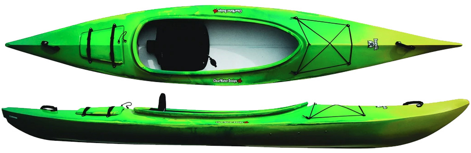 Rent a Sit-Inside Kayak: Clearwater Design Inuvik 13 x 28